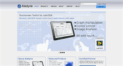 Desktop Screenshot of aledyne.com