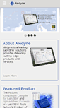 Mobile Screenshot of aledyne.com